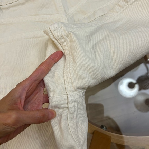 Zara Cotton Denim Shorts - Picture 6 of 9